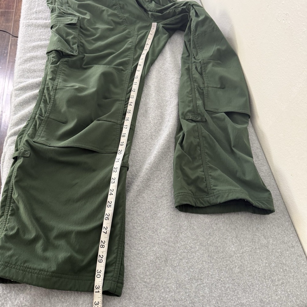 Duluth Trading Heirloom Gardening Lined Green Bib Overalls Women's Large X 31 - Picture 11 of 15